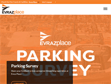 Tablet Screenshot of evrazplace.com